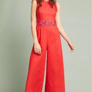 Anthropologie Corey Lynn Calter Rivka Wide Leg Jumpsuit